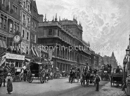 Burlington House, Piccadilly, London. c.1890's